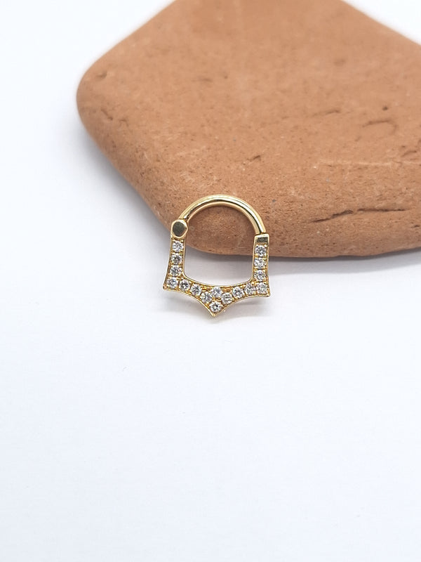 V Shape Piercing